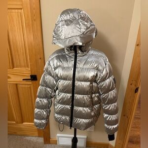 Bogner Fire + Ice “Rosetta” Jacket – Liquid Silver – Women’s Size 12